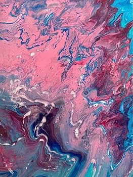 アクリル抽象画 抽象絵画「共鳴」アクリル画 紙A5 - メルカリ